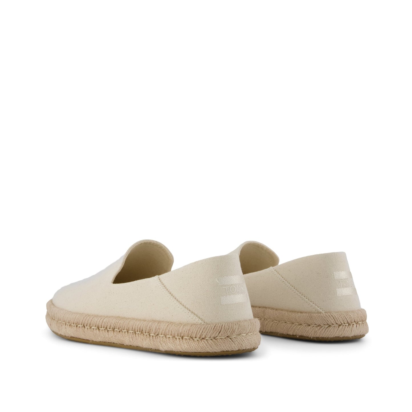 Mens Santiago Loafer Natural Recycled Cotton Canvas