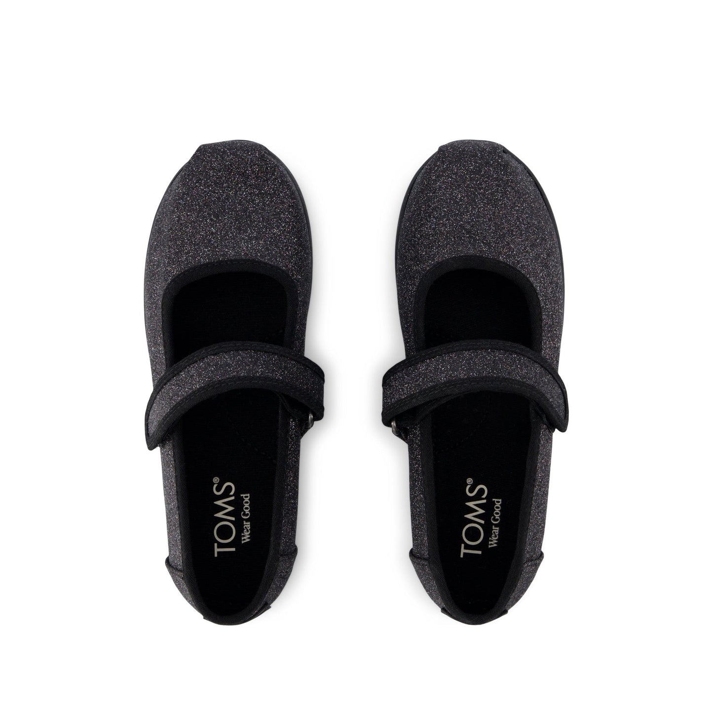 Nora Mary Jane Black Iridescent Glimmer Kids Shoe