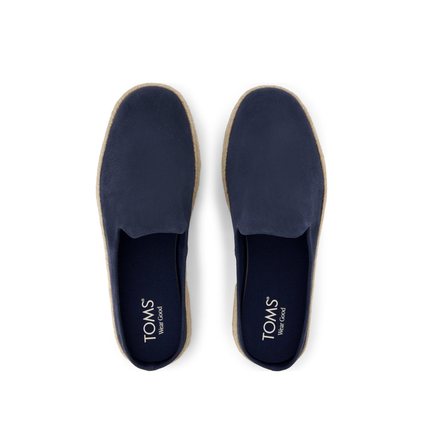 Santiago Mule Navy Suede