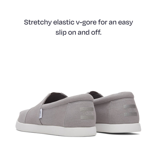 Alp FWD Grey Recycled Cotton Canvas