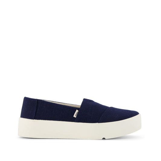 Womens Verona Slip On Sneaker Navy Heritage Canvas