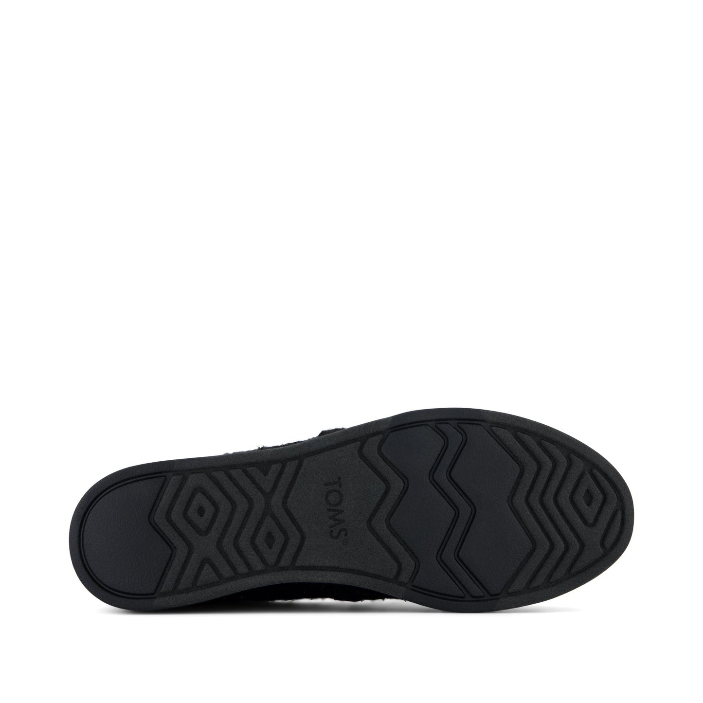 Womens Alpargata Plus Black Metallic Faux Fur