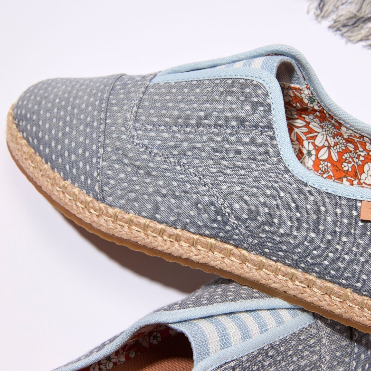 Womens Palmera Plus Niagara Mist Chambray Dot