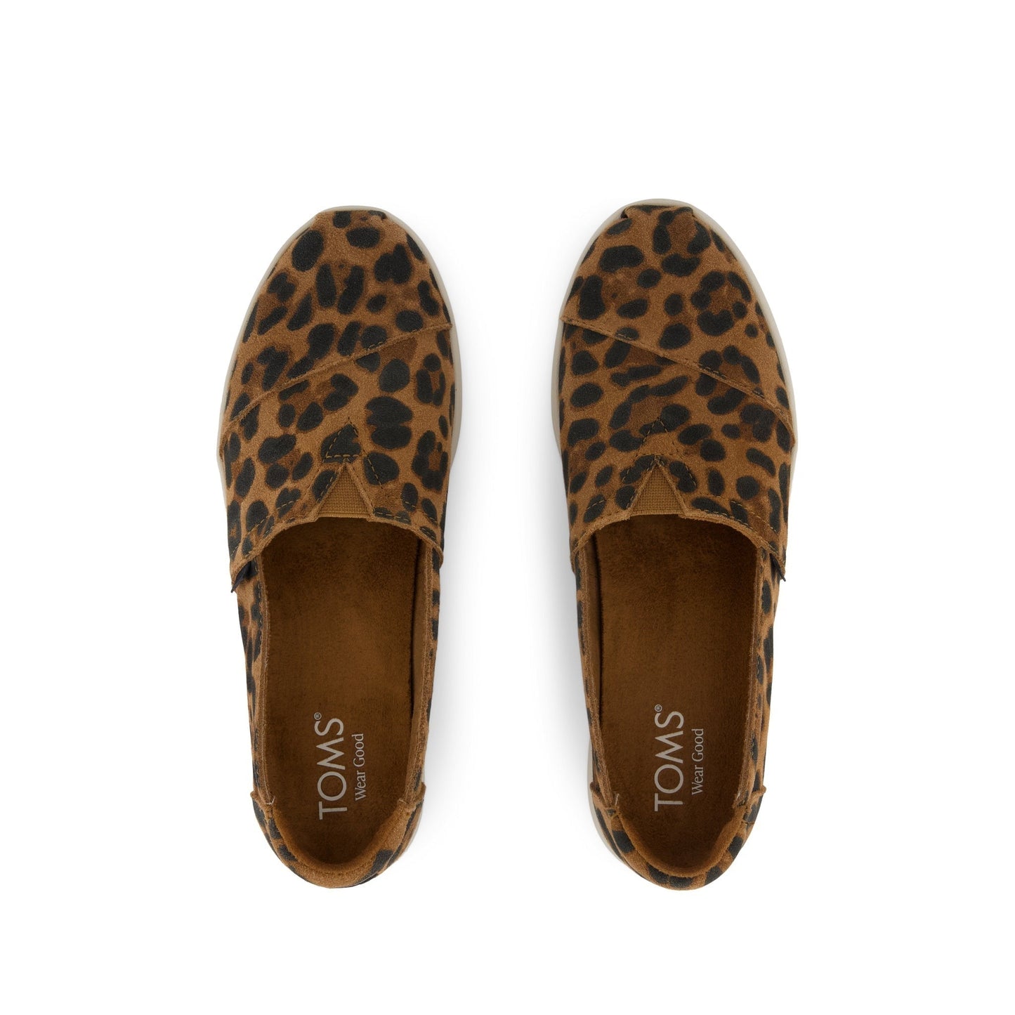 Womens Alpargata Plus Brown Sugar Leopard Print Suede