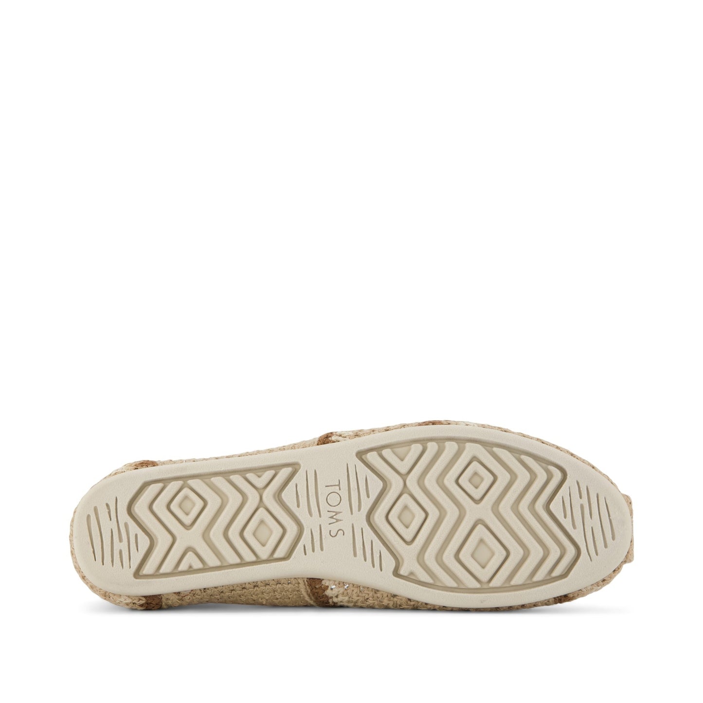 Womens Alpargata Classic Almond Crochet