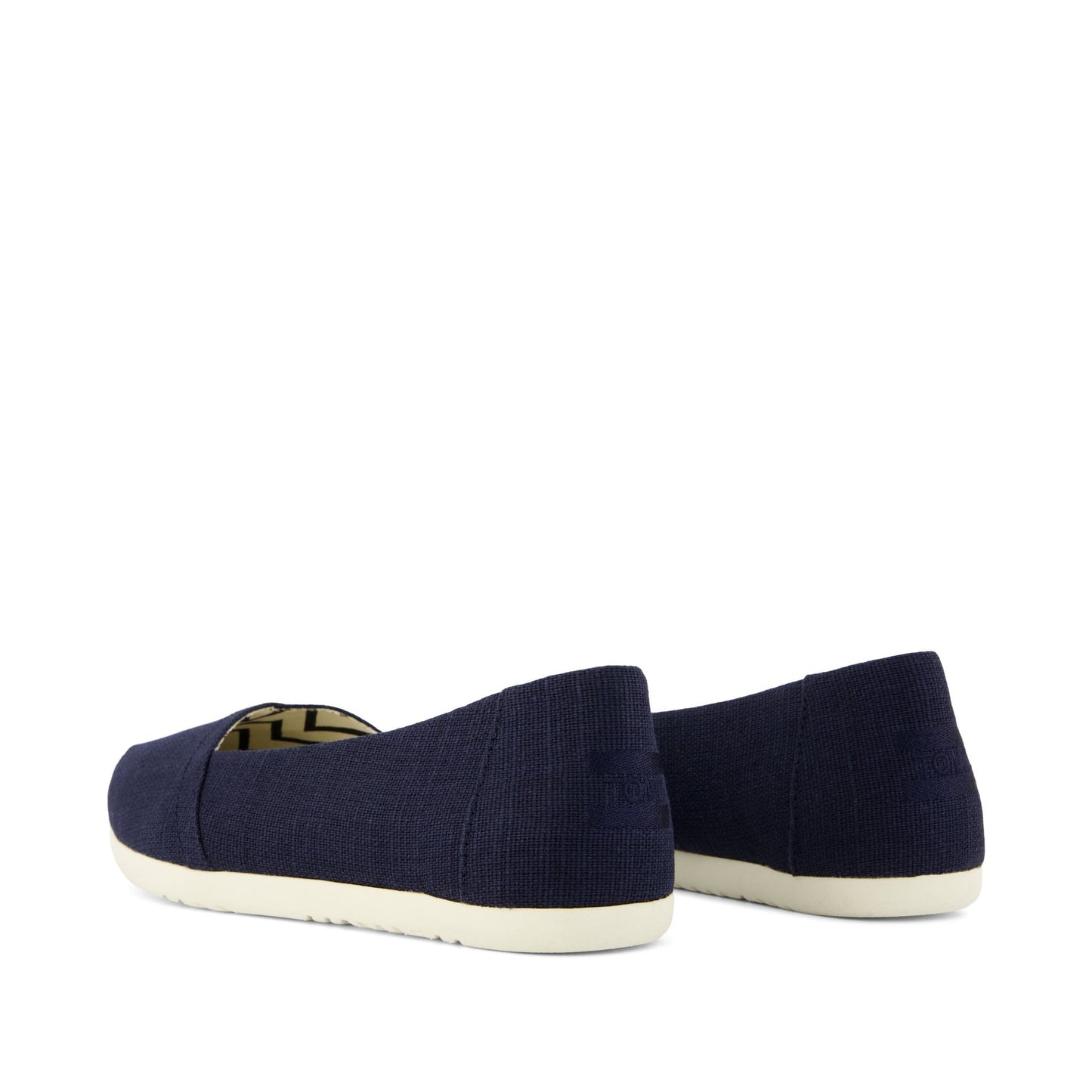Womens Alpargata Ballet Flat Navy Heritage Canvas