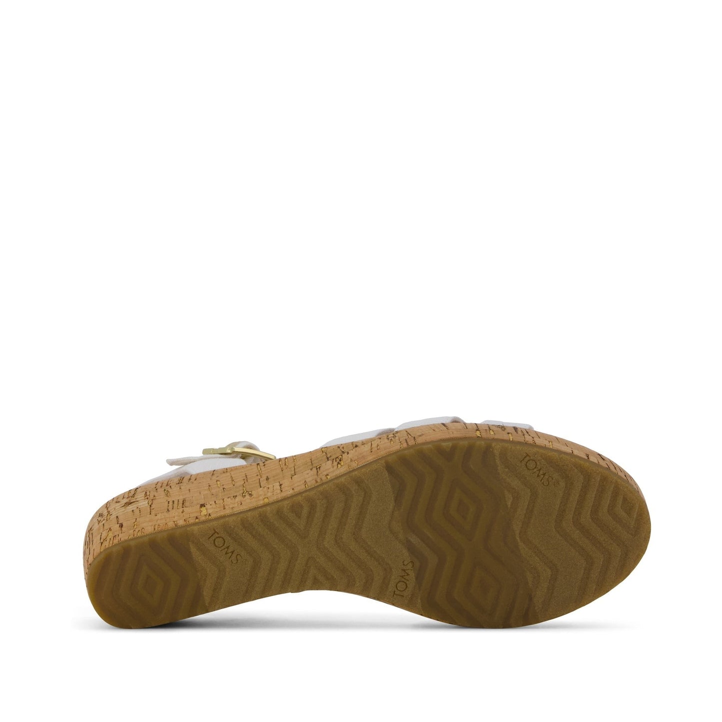 Womens Julia Wedge Sandal Woven White