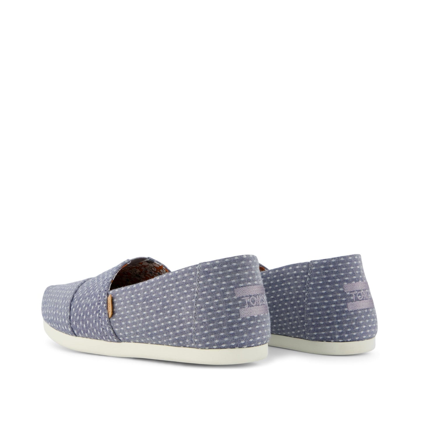 Womens Alpargata Classic Niagara Mist Chambray Dot