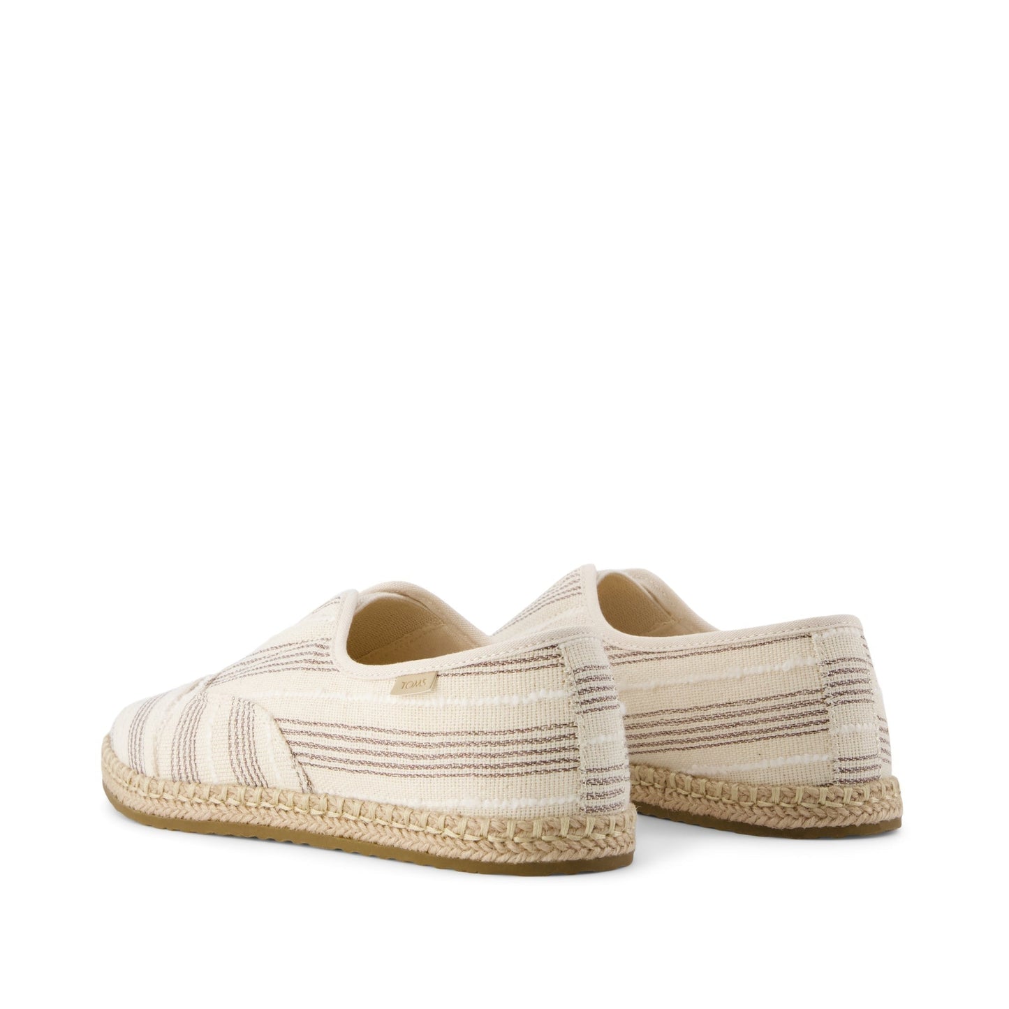 Womens Palmera Plus Natural Metallic Stripe