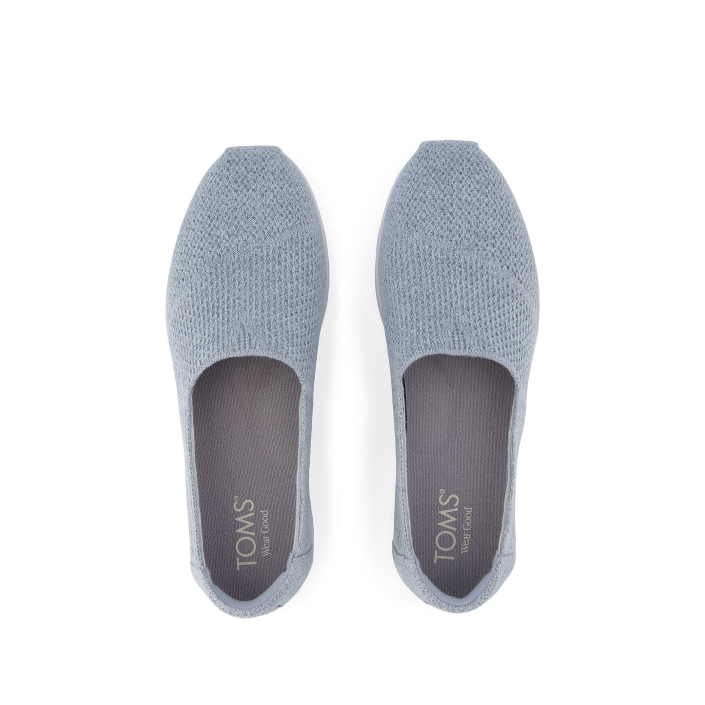 Womens Alpargata Plus Light Grey Knit