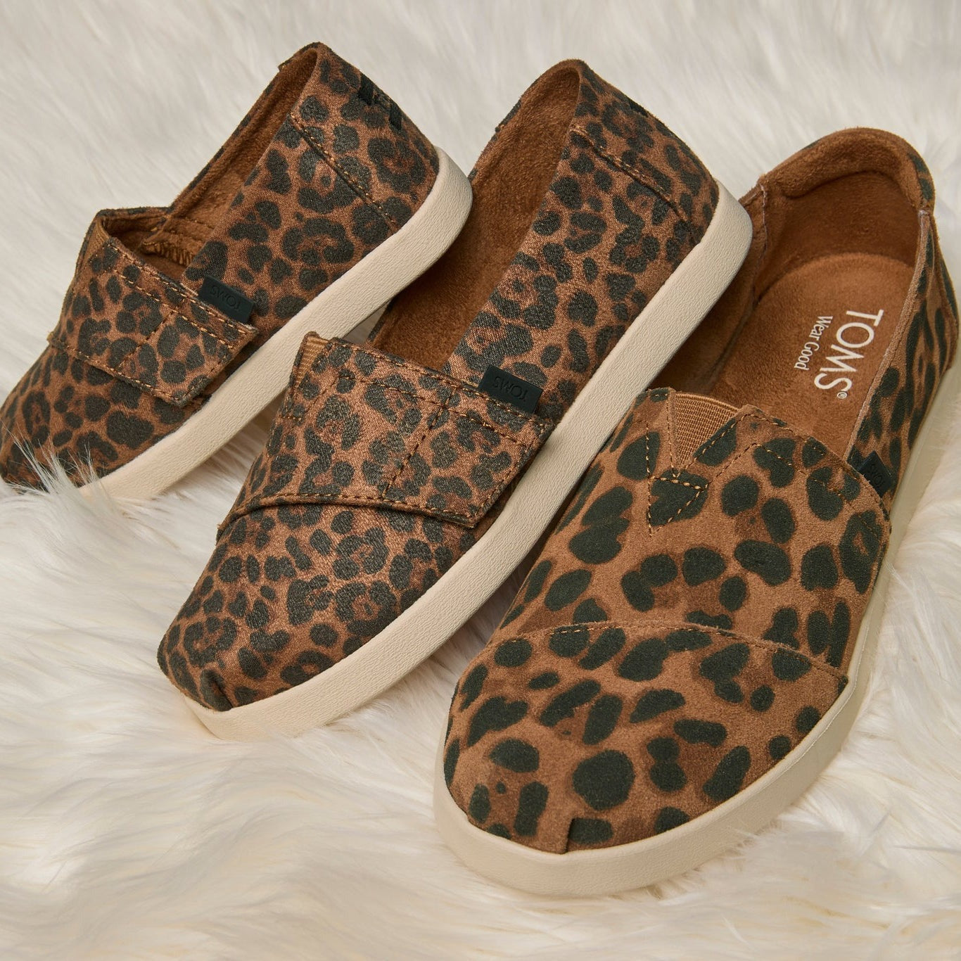 Womens Alpargata Plus Brown Sugar Leopard Print Suede