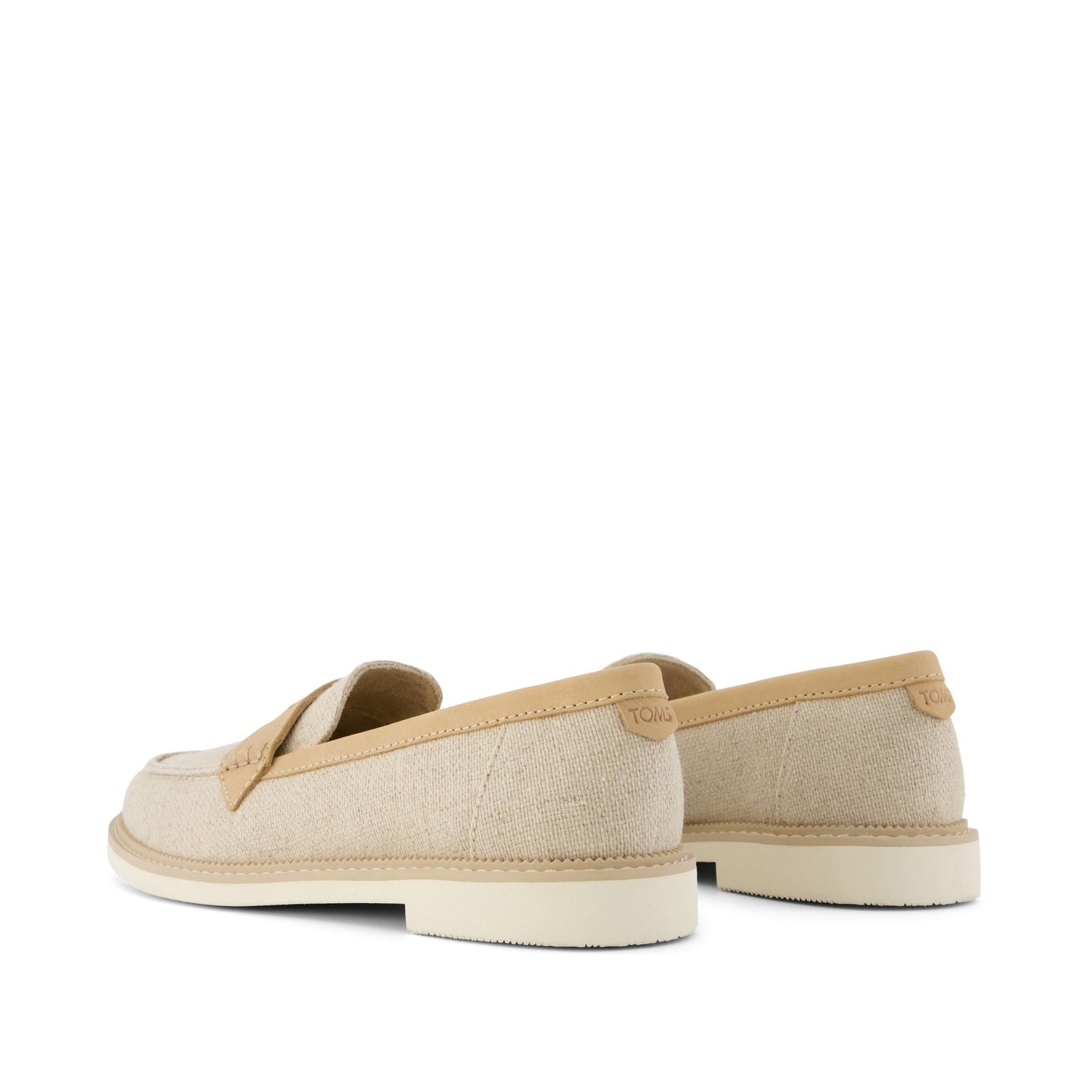 Womens Marie Loafer Natural Textile