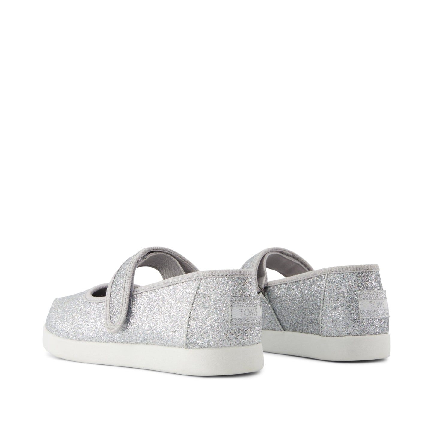 Nora Mary Jane Kids Shoe Silver Iridescent Glimmer Kids Shoe