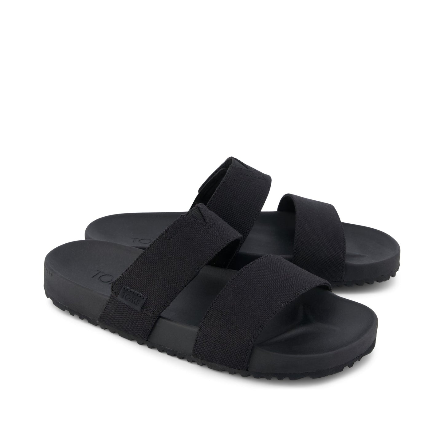 Mens Nico Sandal Black Canvas