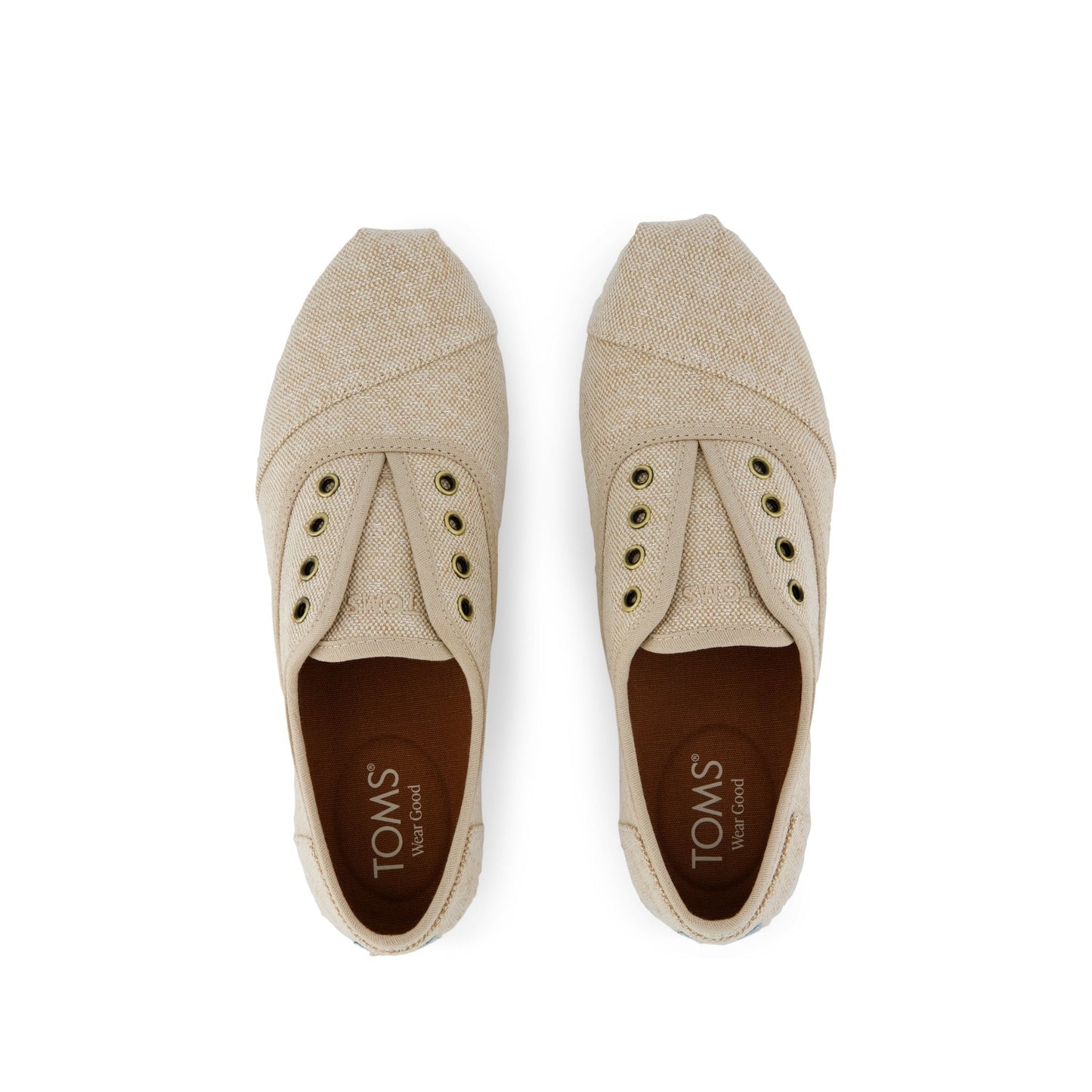 Womens Cordones Plus Sneaker Champagne Sparkle