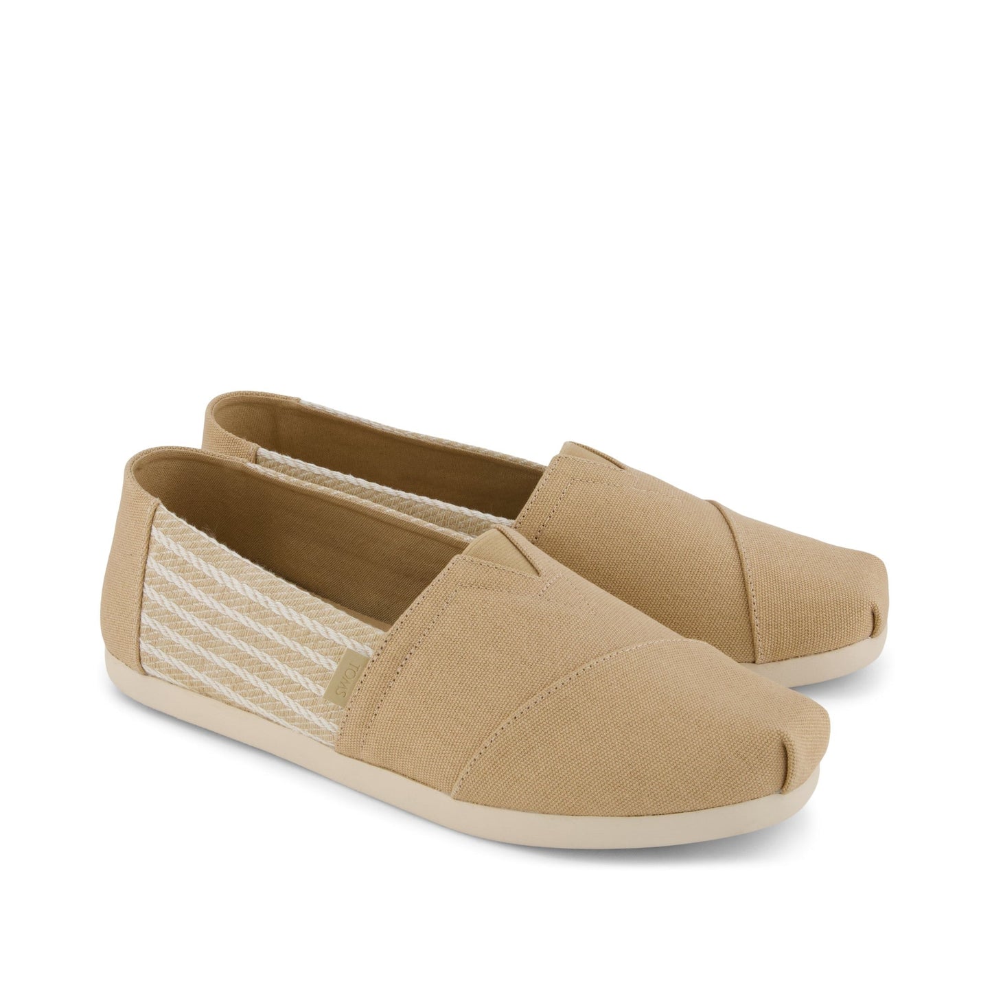 Mens Alpargata Classic Natural Stripes