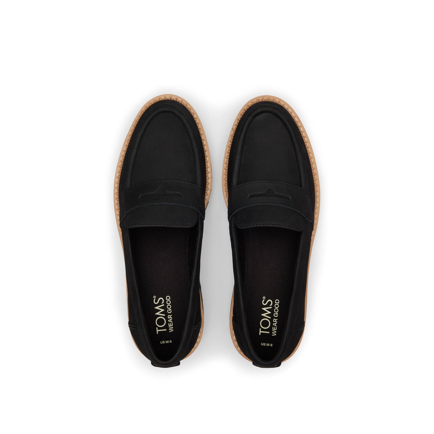Cara Black Leather Loafer