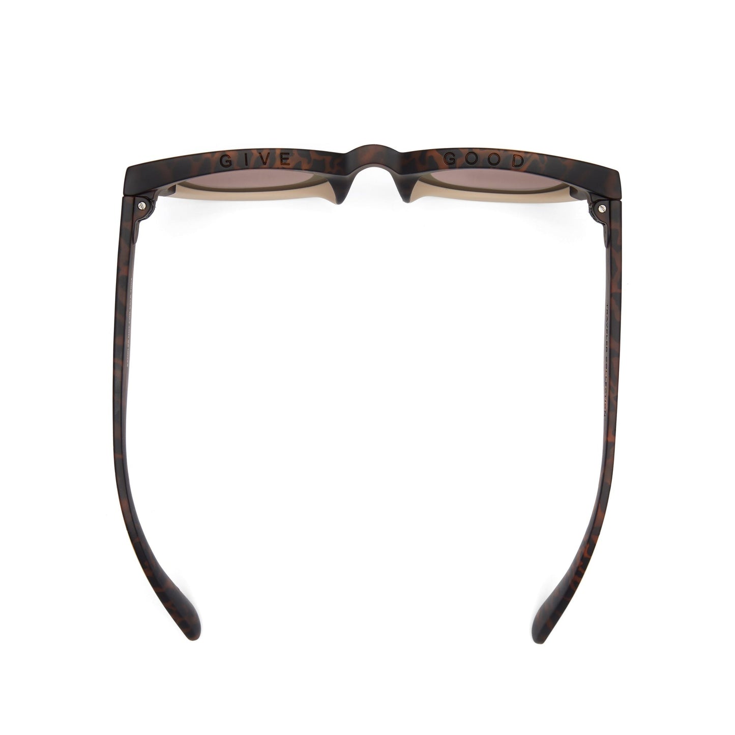 Florentin Tortoise Oatmilk Fade Traveler Sunglasses